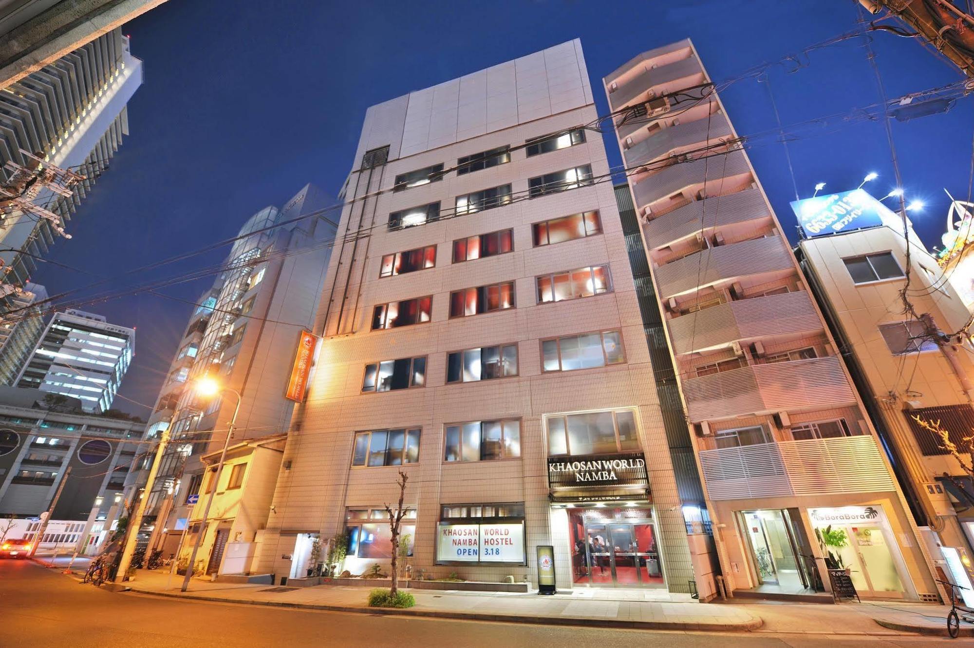 Khaosan World Namba Vandrerhjem Ōsaka Eksteriør bilde